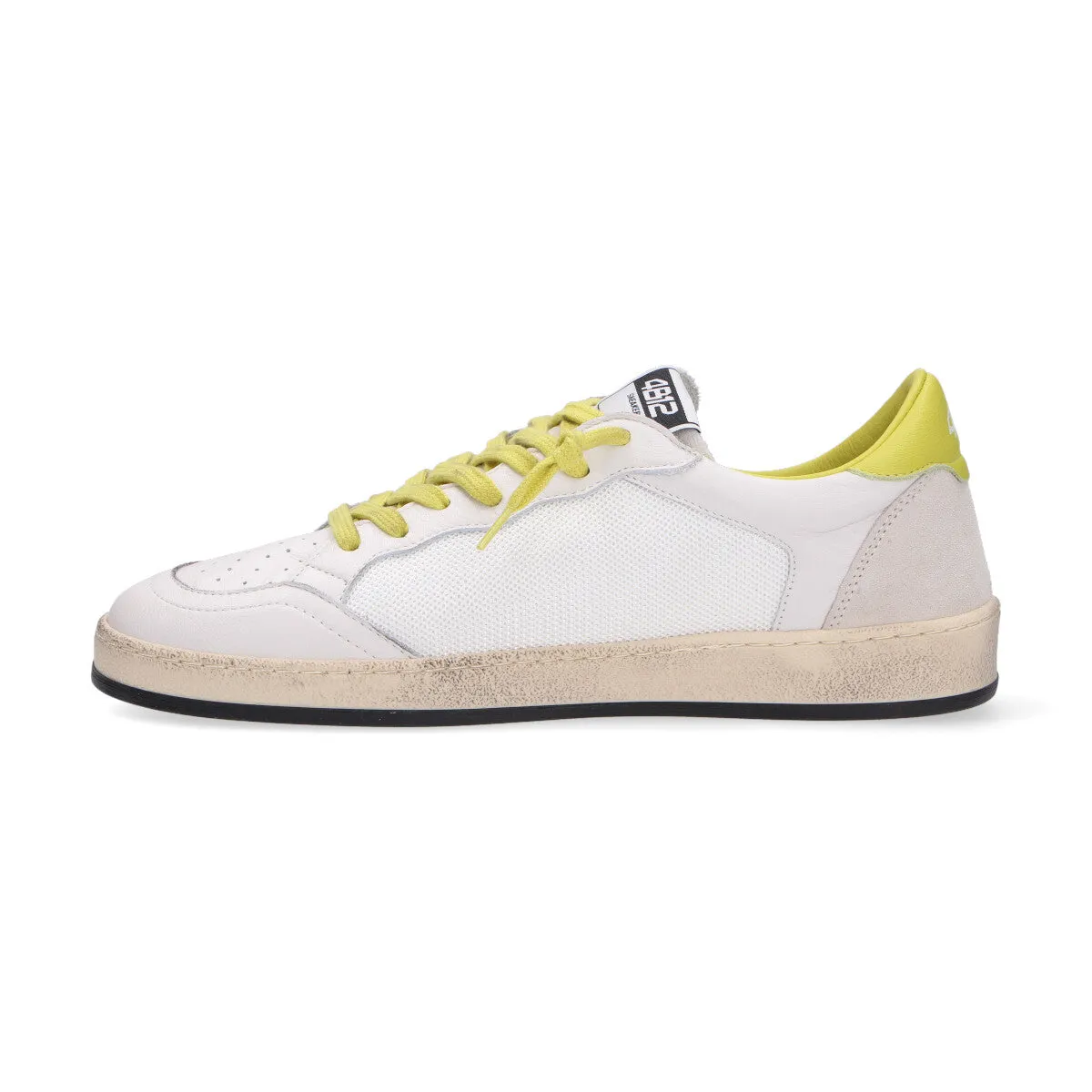 4B12 sneakers Play New bianco giallo