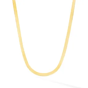 4mm Herringbone Chain Necklace