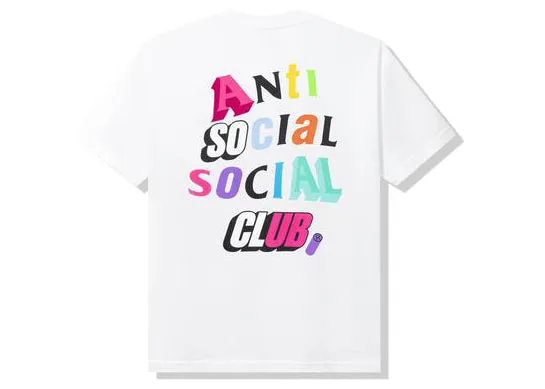 Anti Social Social Club The Real Me Tee Men's White