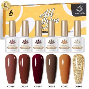 Autumn And Winter - Gel Polish 6 Colour Set