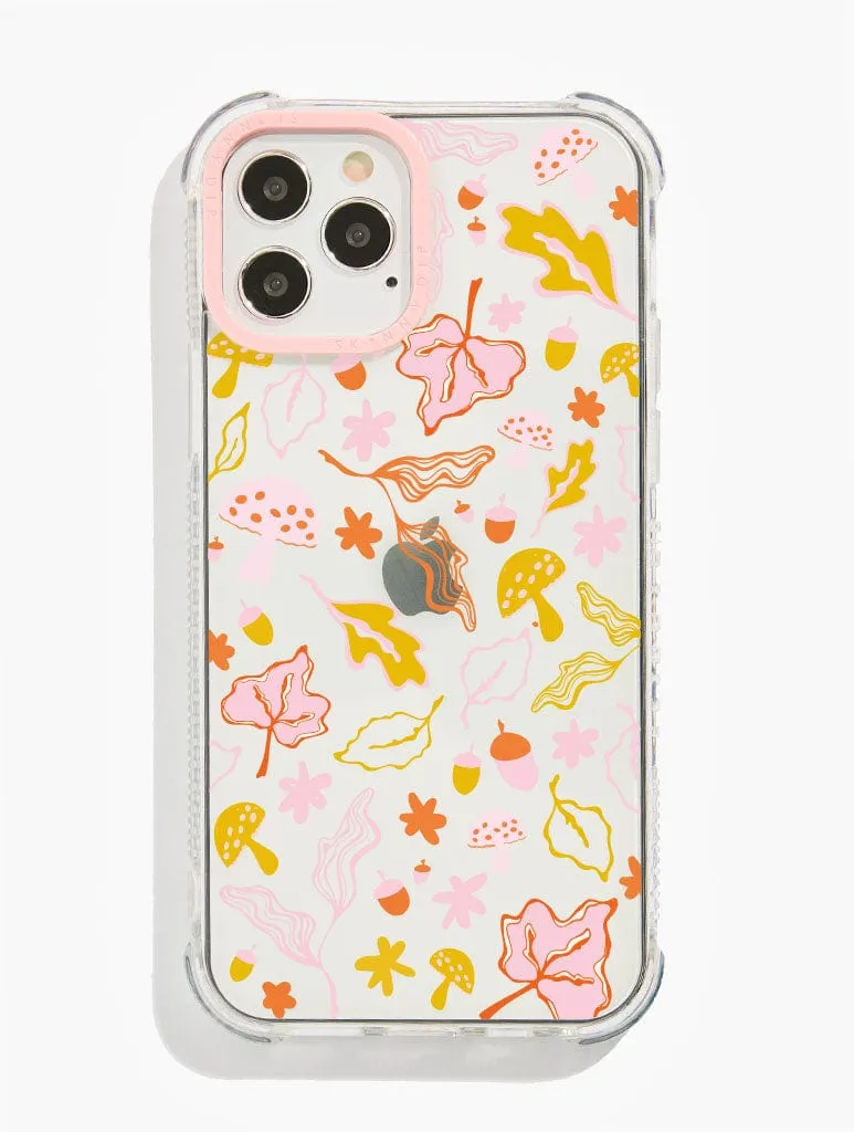 Autumn Leaves Shock iPhone Case