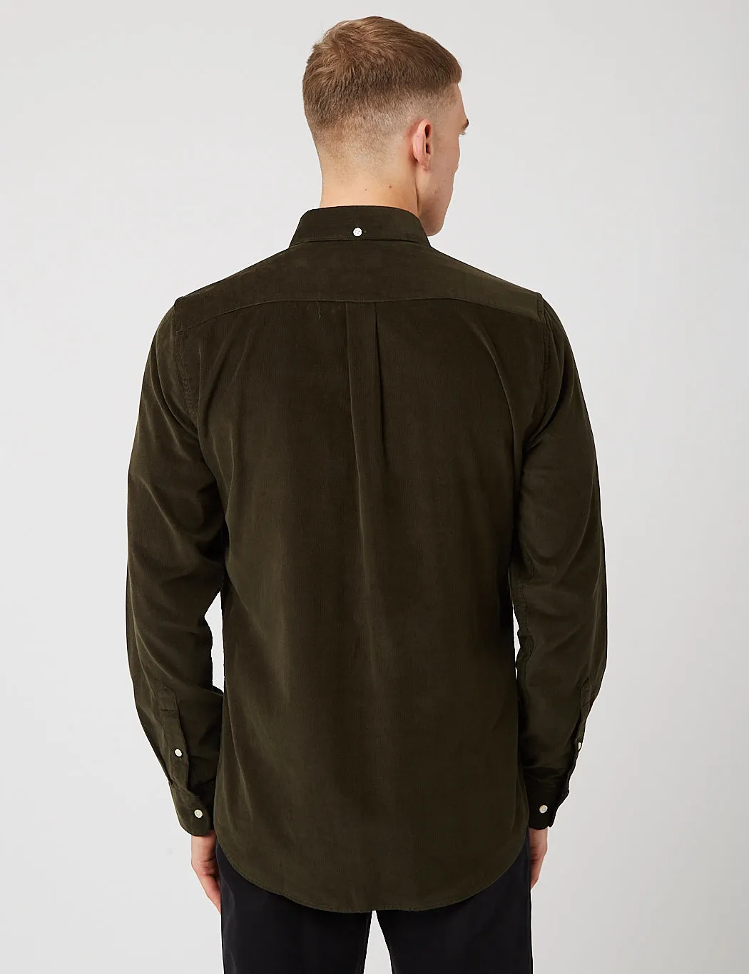 Barbour Ramsey Tailored Shirt - Forest Green