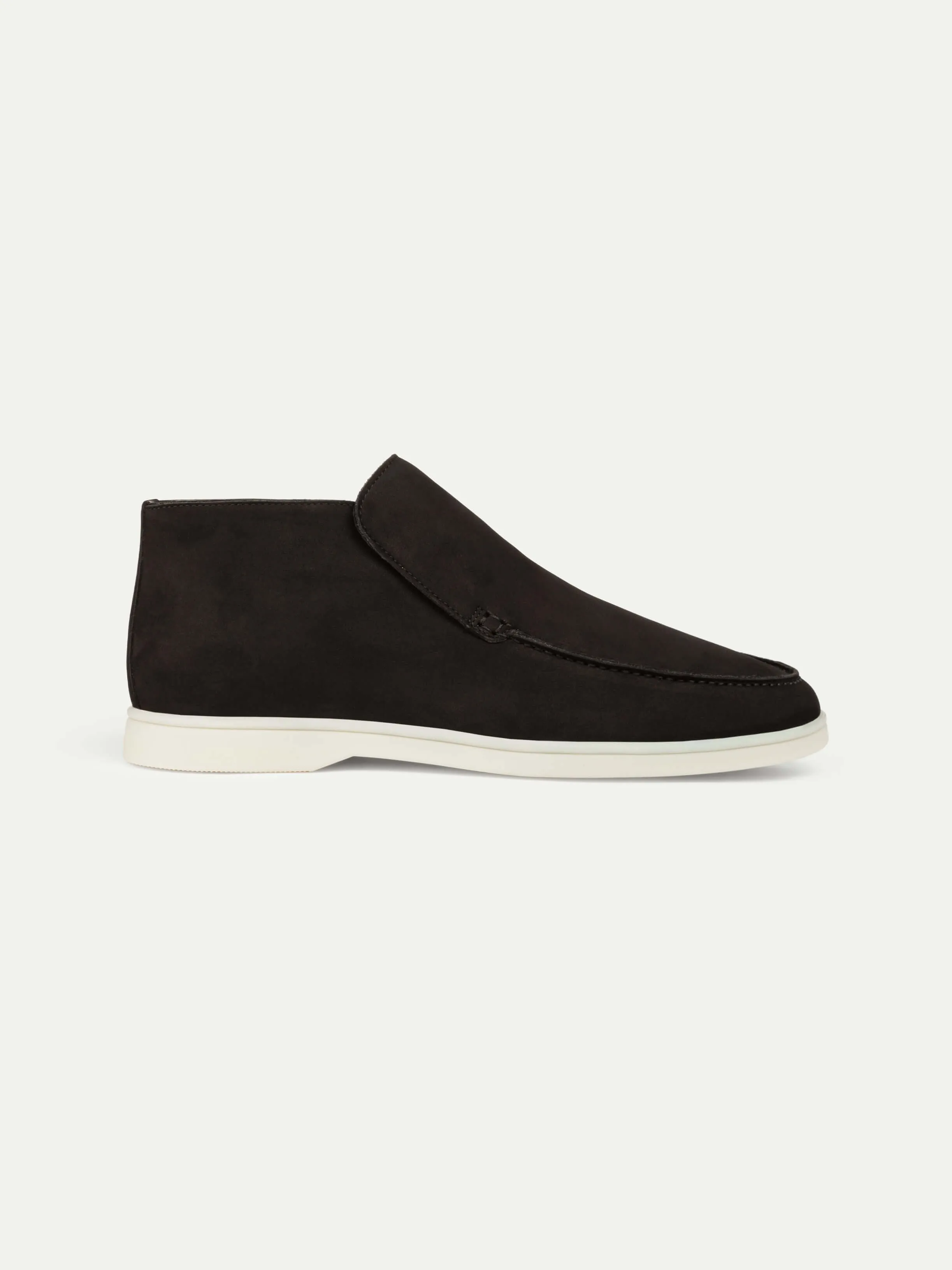 Black Nubuck City Loafer