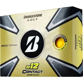 Bridgestone e12 Contact Golf Balls Yellow (1-Dozen)