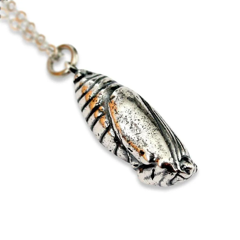 Butterfly Cocoon Necklace