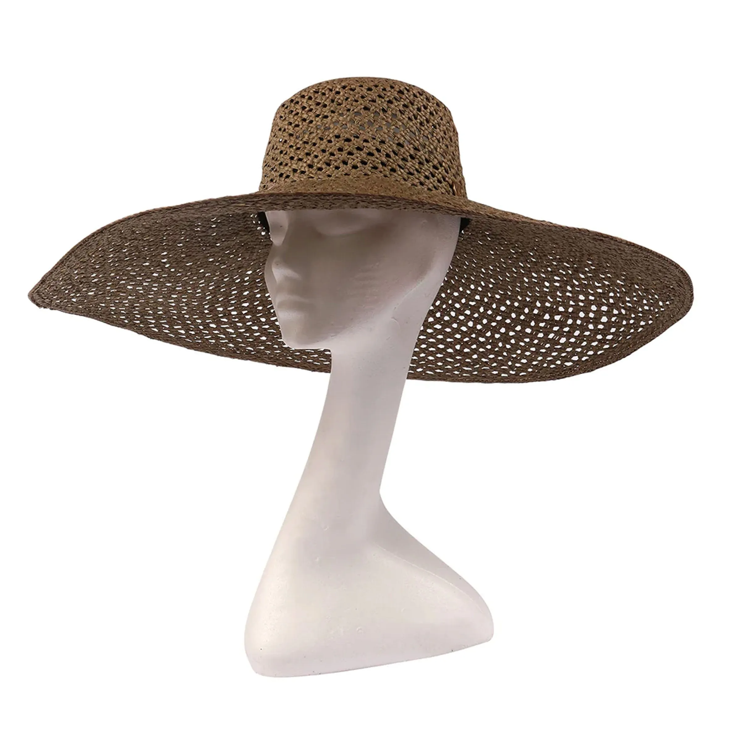 Carlota Wide Brim Hat, Khaki