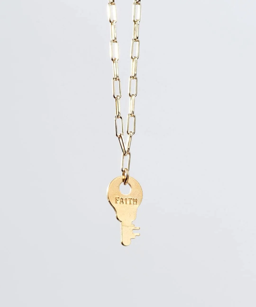 Dainty Key Brooklyn Chain Necklace