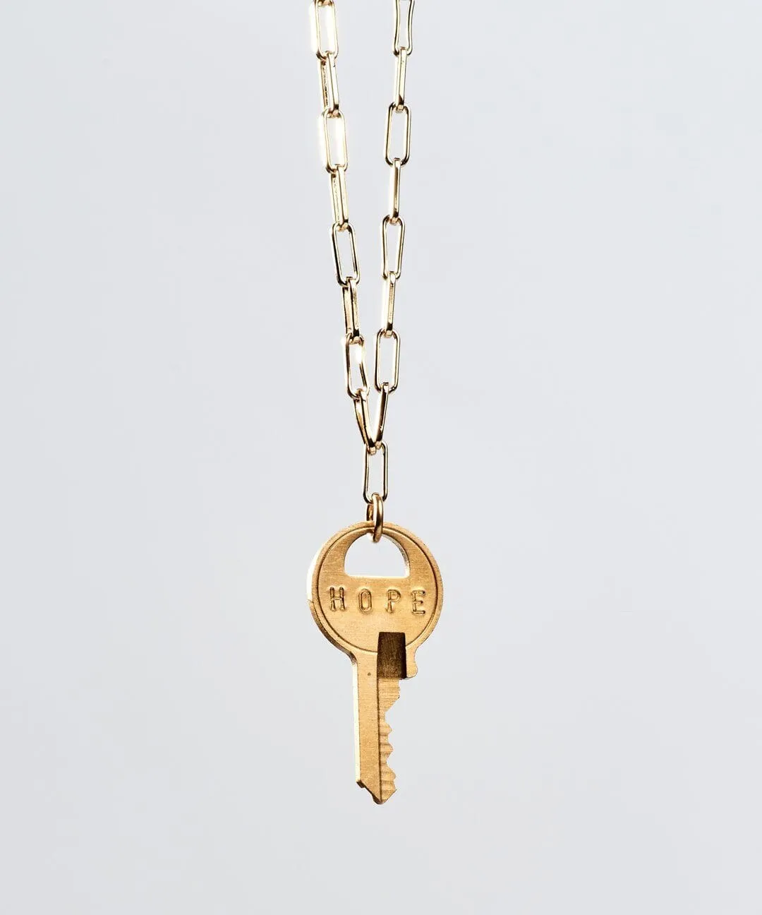 Dainty Key Brooklyn Chain Necklace