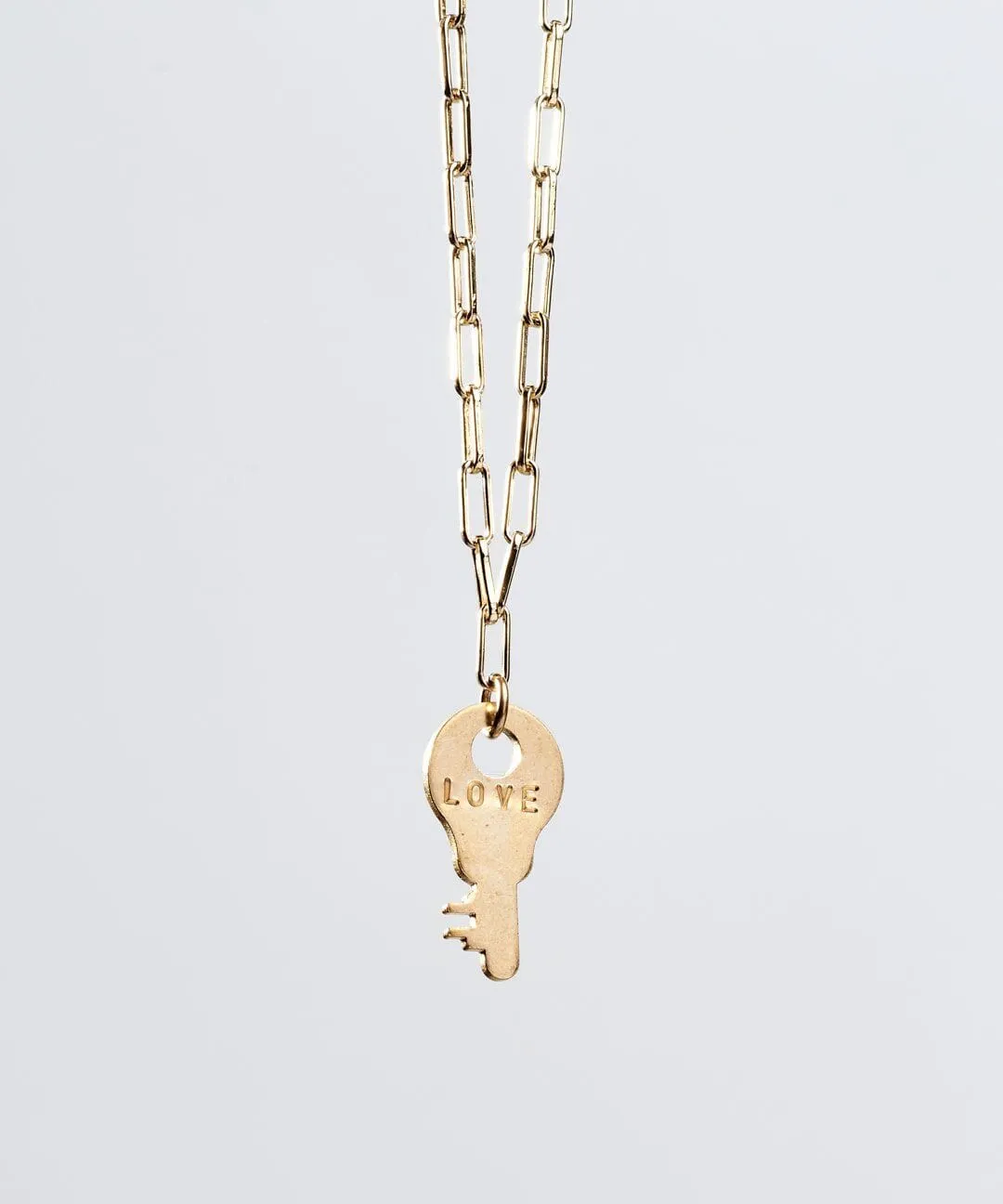 Dainty Key Brooklyn Chain Necklace