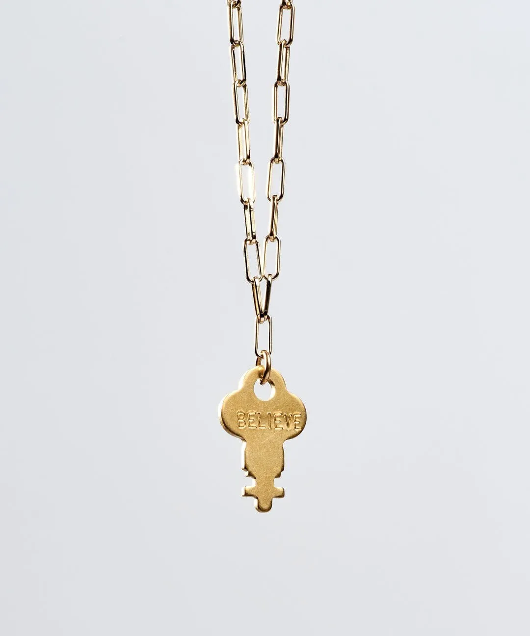 Dainty Key Brooklyn Chain Necklace