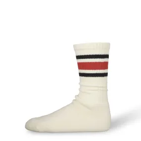 Decka 80s Skater Socks Red