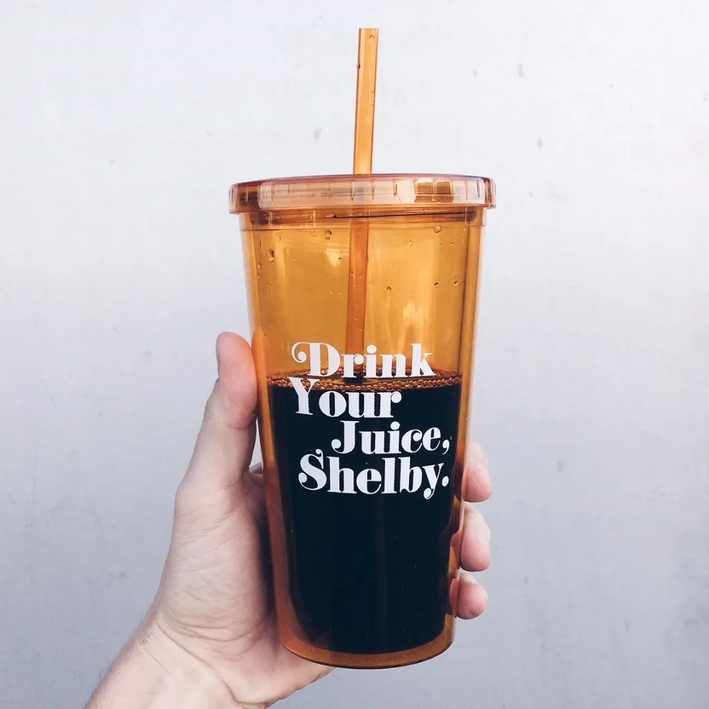 Drink Your Juice Shelby Iced Tumbler