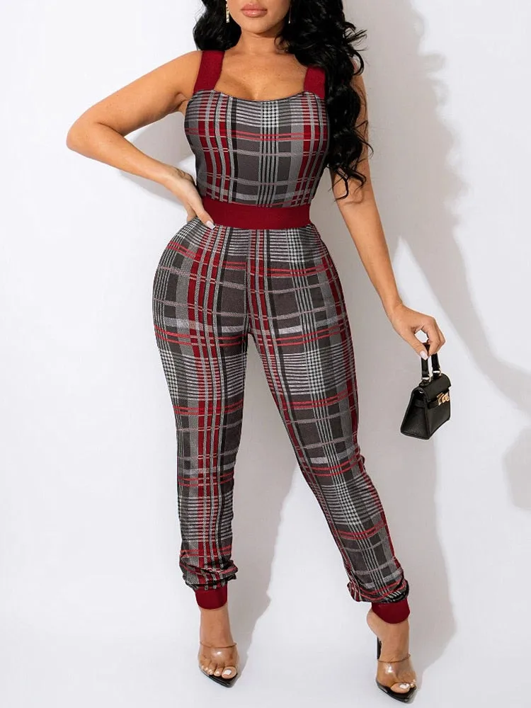 Elegant Casual Pencil Jumpsuit