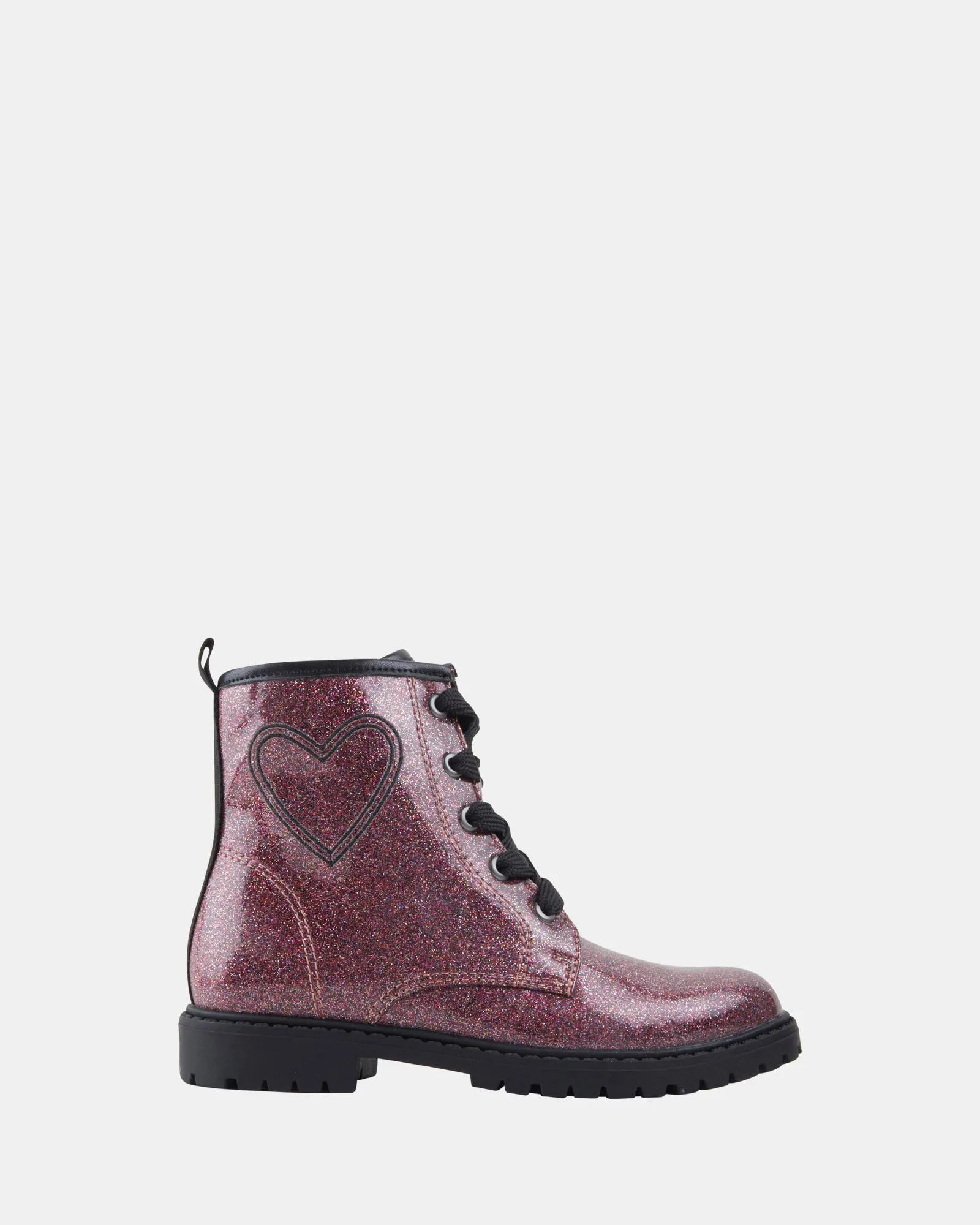 Ellen Boot Berry Glitter