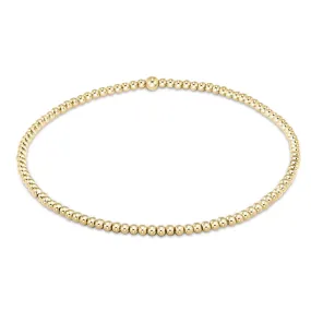 ENewton 2mm Gold Bangle Bracelet