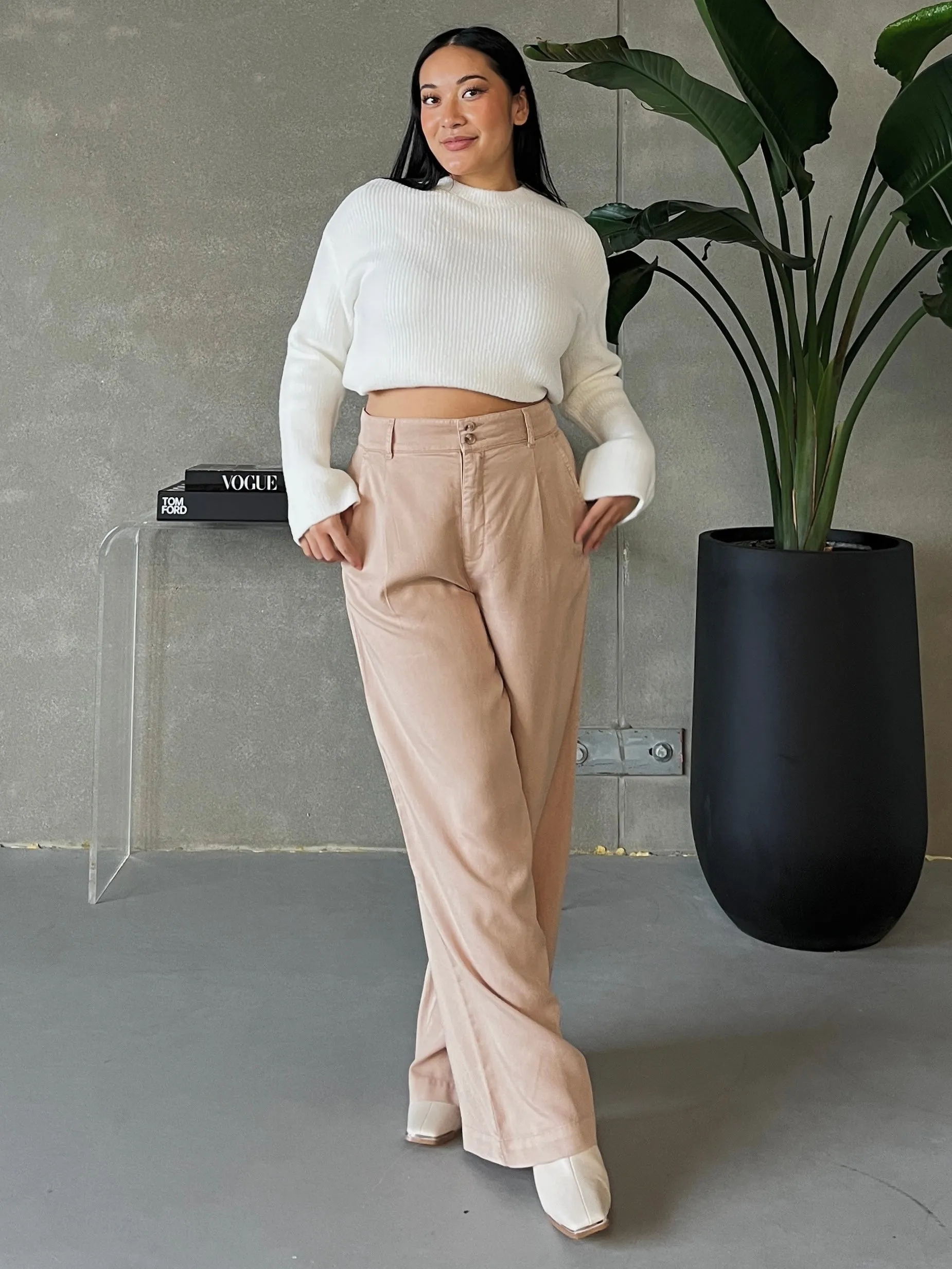 GENTLE FAWN Sabine Wide Leg Trouser Pant