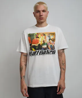 Half Baked Couch Short Sleeve Tee - White