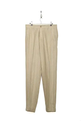 Hope Done Trousers beige stripe