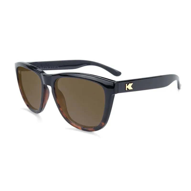 Knockaround Premium Glossy Black Tortoise Shell Fade