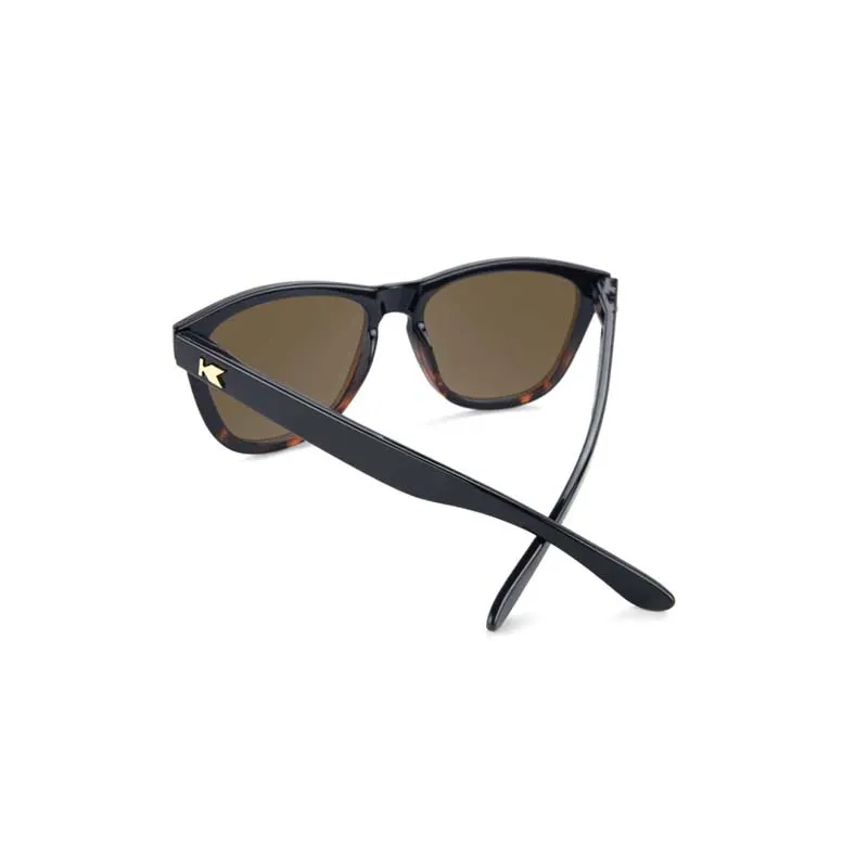 Knockaround Premium Glossy Black Tortoise Shell Fade