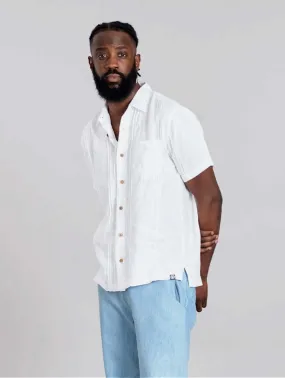 Leo Men's Linen Shirt | Off White