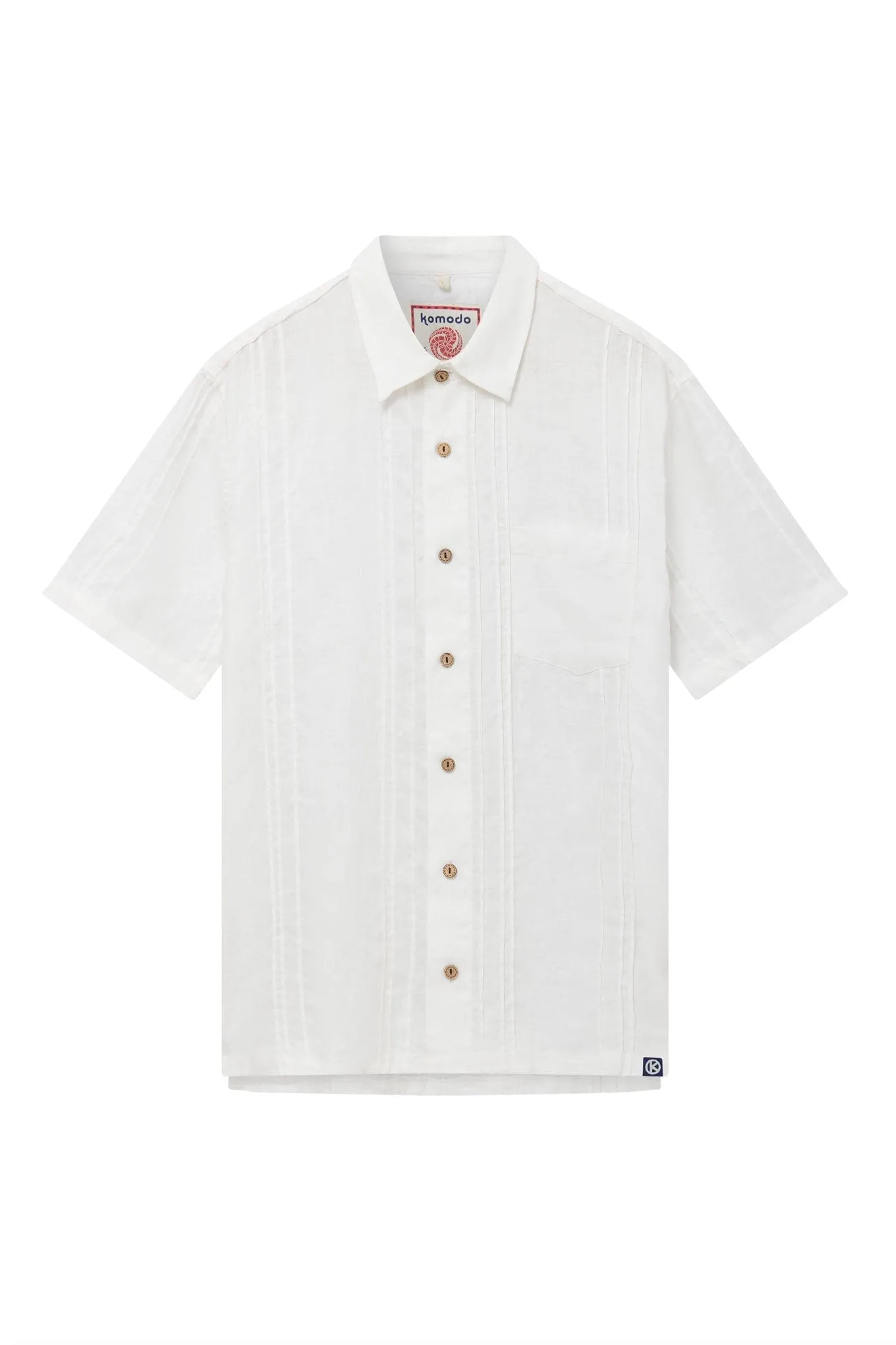 Leo Men's Linen Shirt | Off White