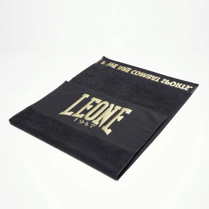 Leone Bench towel Gym towel AC922 black