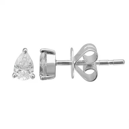 Mixed Shapes Solitaire Diamond Stud