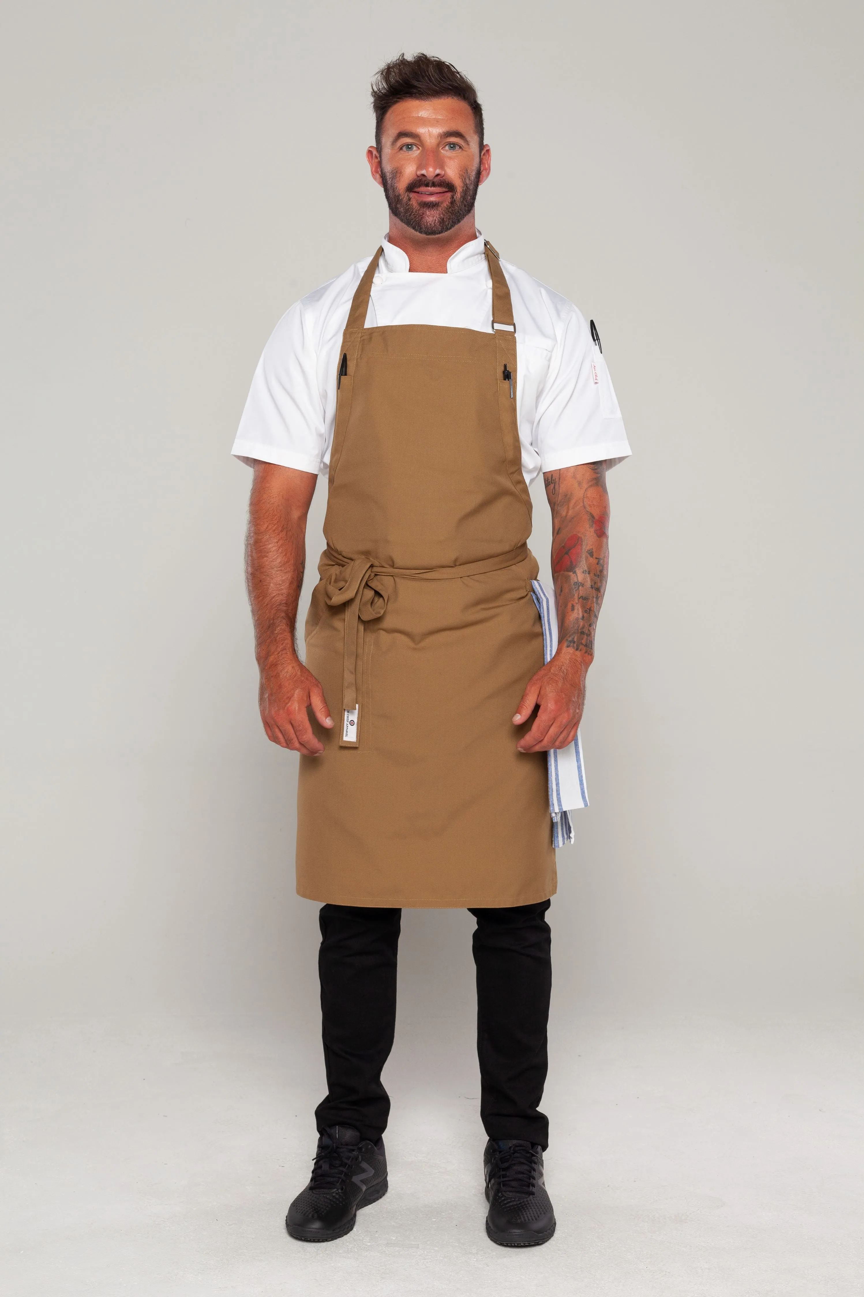 Niche Almond Bib Chef Apron one size