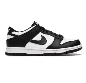 Nike Kid's Dunk Low Shoes - White / Black