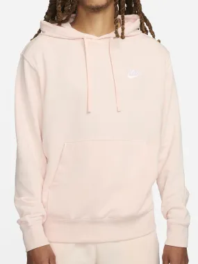 Nike Sportswear Club Felpa pullover con cappuccio - Guava Ice/Guava Ice/Bianco