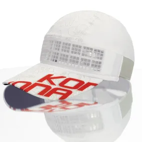 OMIUS by Headsweats White/Red KONA Running Hat