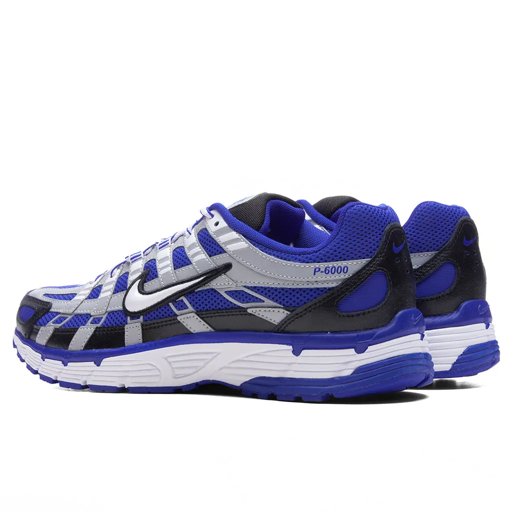 P-6000 - Racer Blue/White/Black/Flat Silver