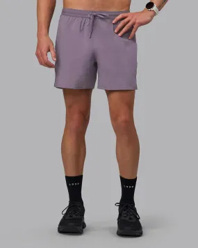 Pace 5" Lined Performance Shorts - Purple Sage