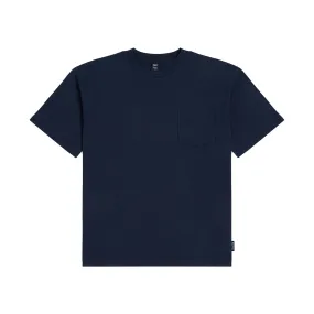 Patta Basic Washed Pocket T-Shirt - Black Iris