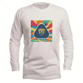 Playera Hombre Pumas Multicolor Manga Larga