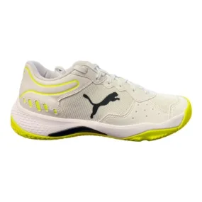 Puma men's padel shoe Solarsmash RCT 106949 02 white-yellow