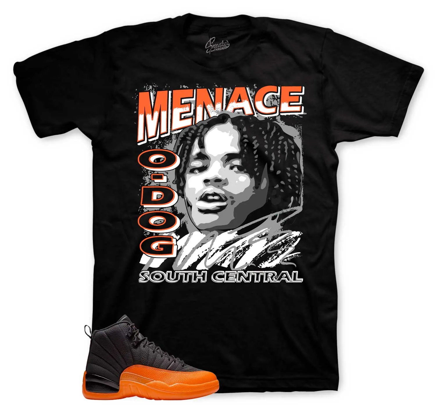 Retro 12 Brilliant Orange Nineties Shirt