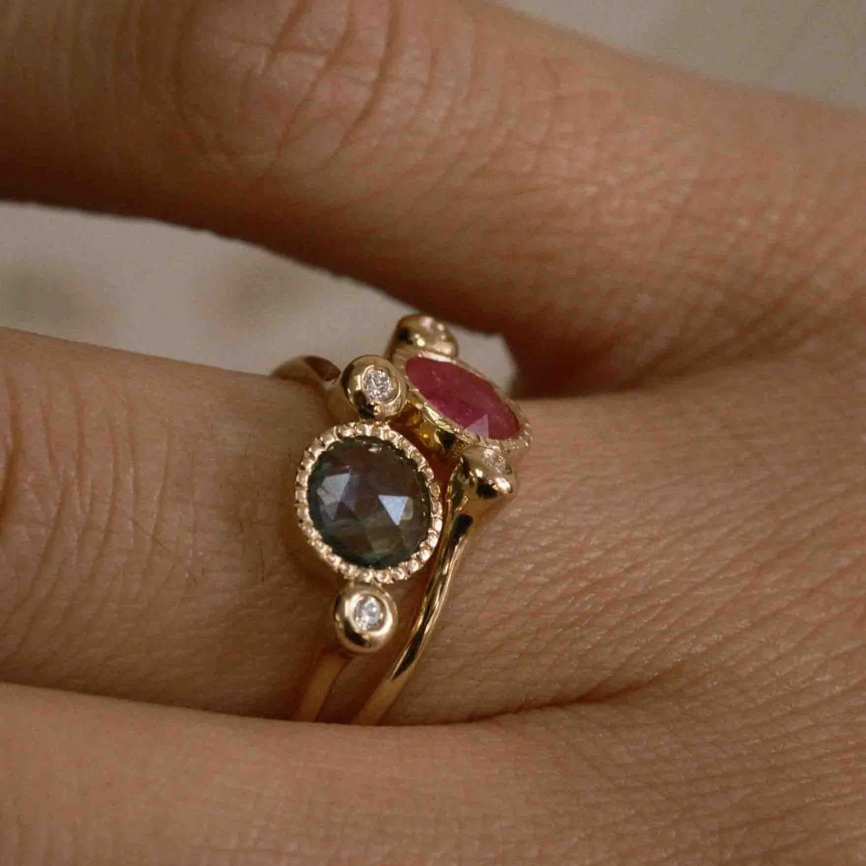 Ruby Sinfonia Ring