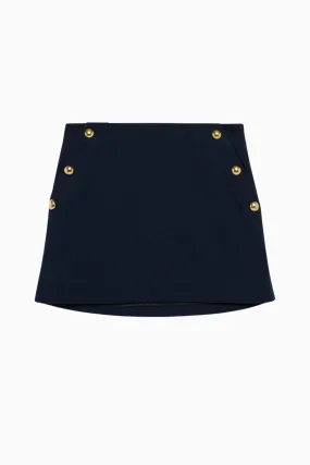 Simkhai Kamille Mini Skirt - Midnight