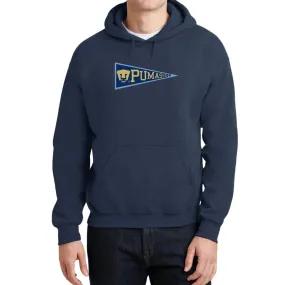 Sudadera Hombre Hoodie Pumas UNAM Banderín