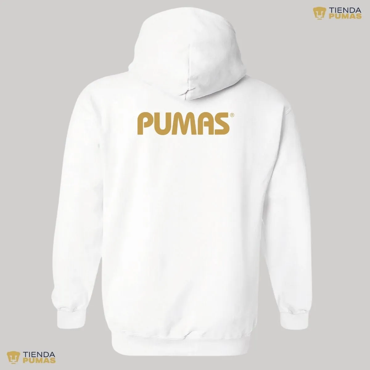 Sudadera para Hombre Hoodie Pumas UNAM Logo Dorado