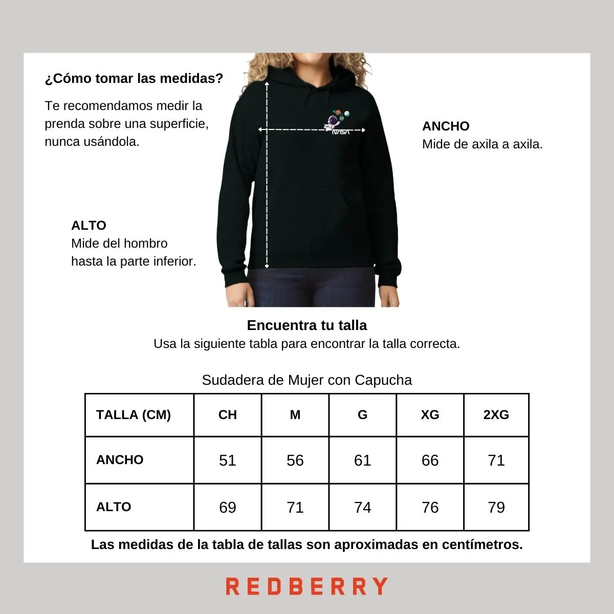 Sweater Suéter Mujer Hoodie Nasa Astronauta