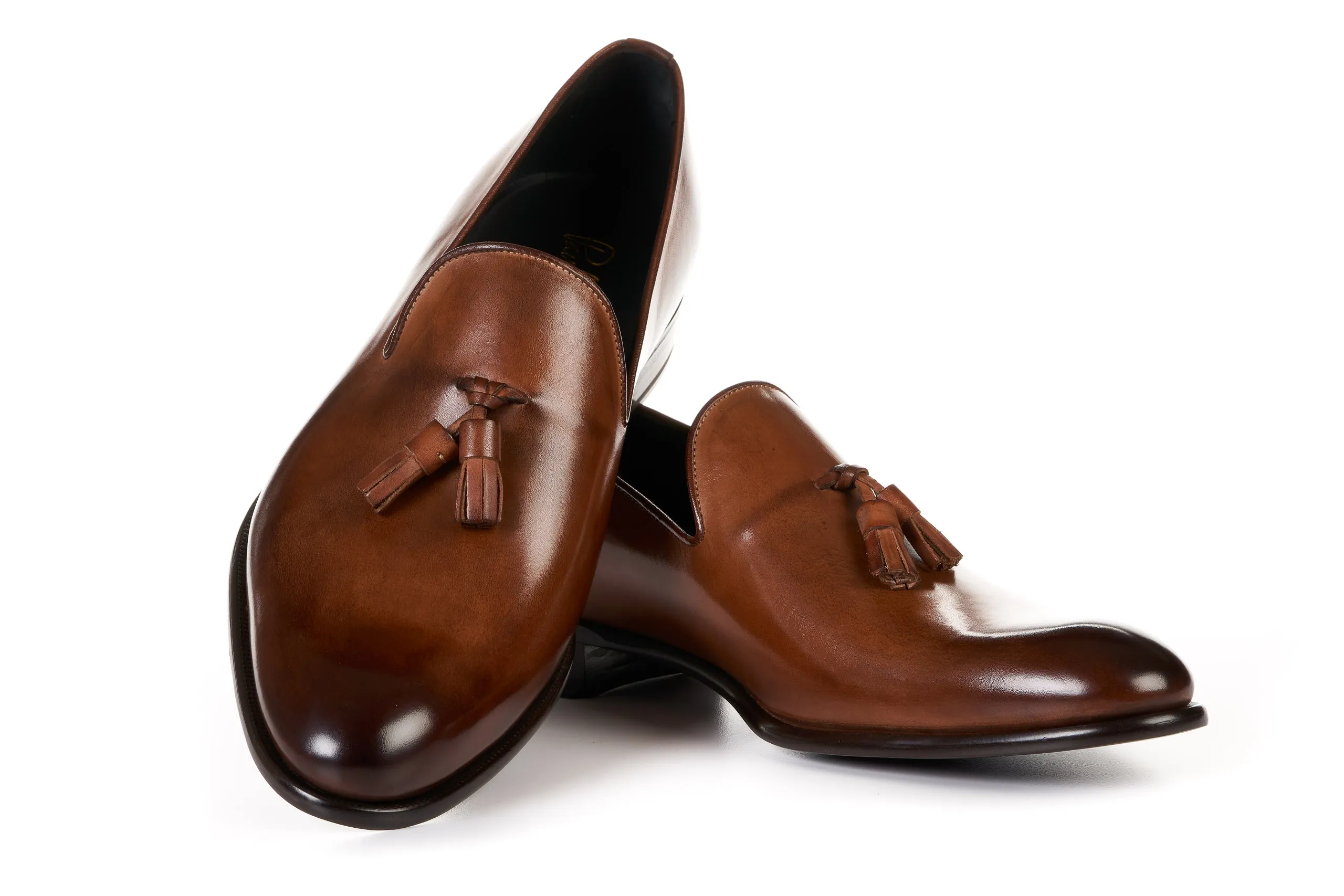 The Chaplin Tassel Loafer - Brown