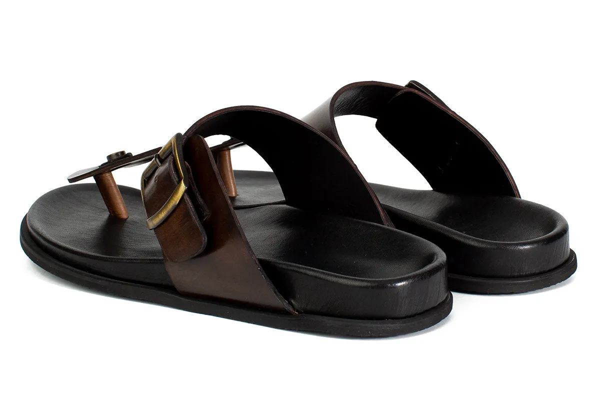 The Crusoe Sandal - Chocolate