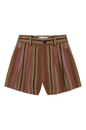 The Great Trouser Short in Bolero Stripe