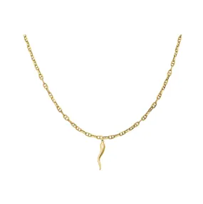 The Serena Horn Necklace