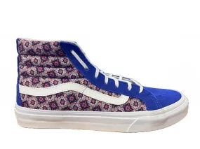 Vans SK8-HI Slim VN-0 XH7DY1 blue patterned women's sneakers shoe