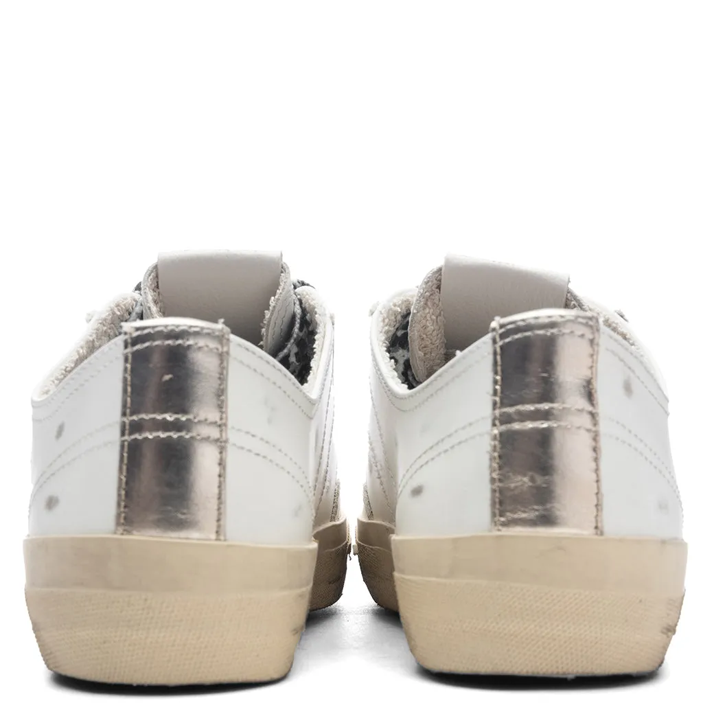 Women's V-Star 2 Leather Sneaker - White/Bubble Gum/Platinum